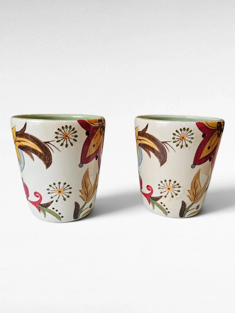 Pier 1 Carynthum Mugs Set of 2